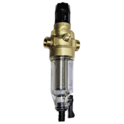 Protector mini C/R HWS 3/4" – фильтр для холодной воды с прямой промывкой и редуктором давления
