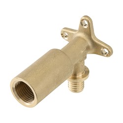 Уголок с настенным креплением TECEspring AX, удлиненный, 16 x Rp 1/2"