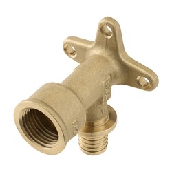 Уголок с настенным креплением TECEspring AX, 16 x Rp 1/2"